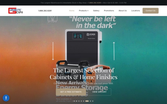 Granite Expo website