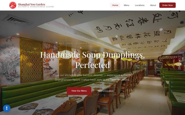 Shanghai You Garden website