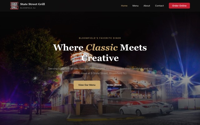 State Street Grill website